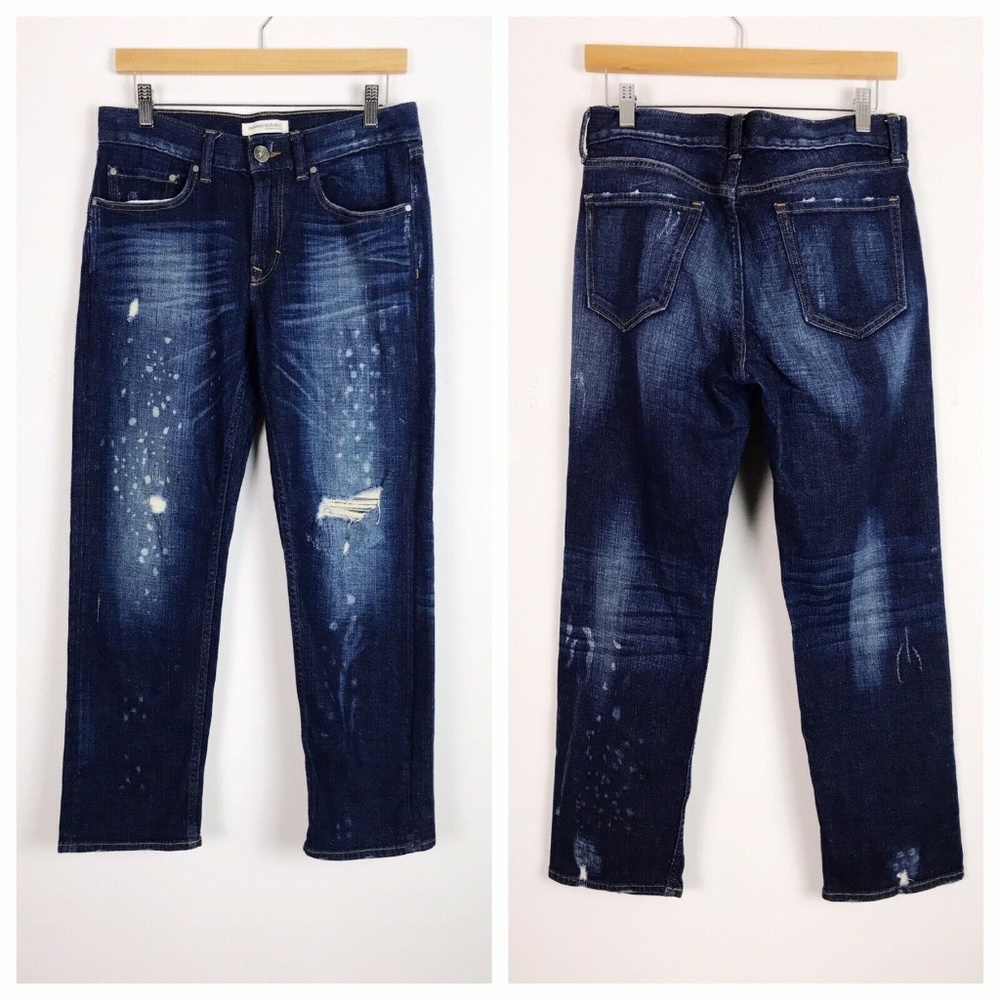 Banana Republic Distressed Boyfriend Jeans 26